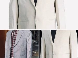 Men’s Hemp/ Linen Suit Extra Soft Light Weight