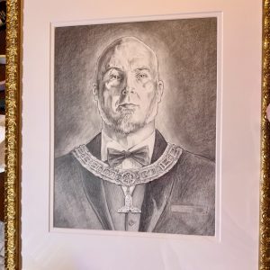 Masonic Portrait –  "The Faithful Craftsman"