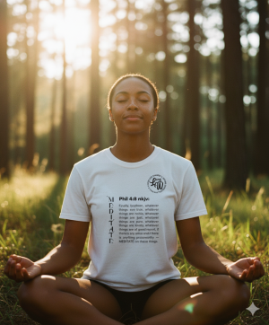 Living Word "Meditate" Comfort Fit T-Shirt